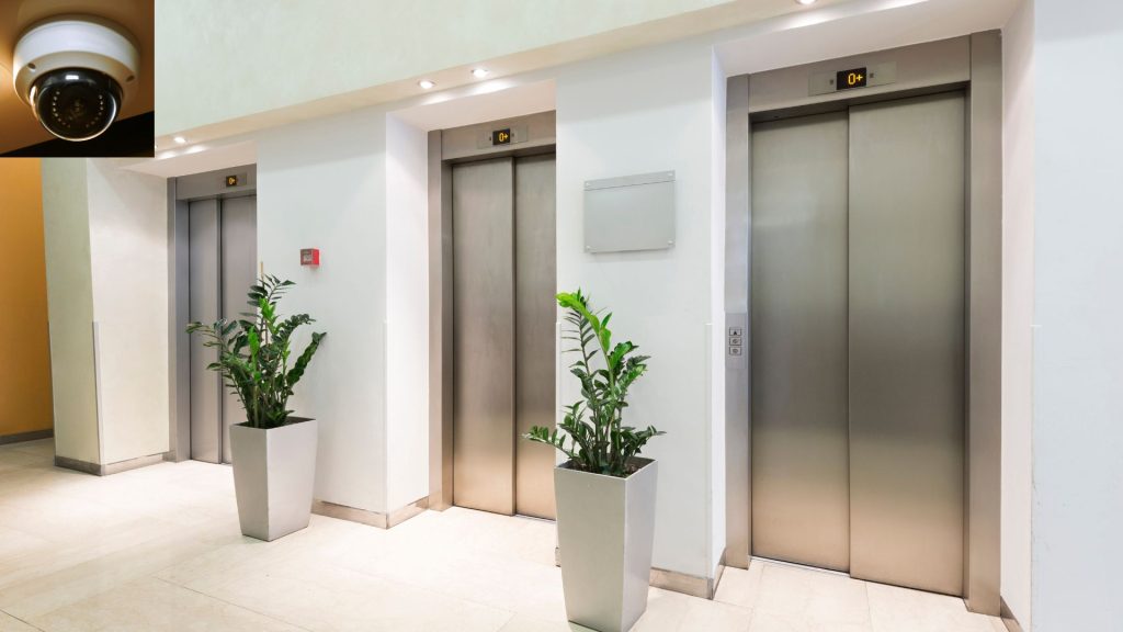 video surveillance of elevators